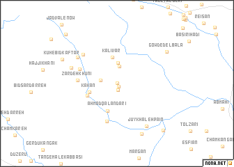 map of Gardaneh-ye Sībak